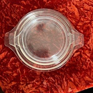 Vintage Pyrex Casserole lids. Sizes in photos.